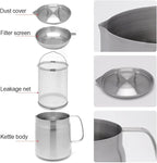 Oil Strainer, Bacon Grease Container Large Capacity Deep Fryer and Strainer Cup - Image 7