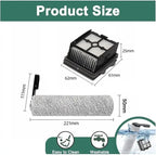 Hand-held Floor Scrubbers Roller Brush Hepa Filter Parts。Compatible - Image 2