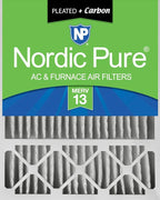 Nordic Pure 20x25x5 Honeywell Replacement Air Filters MERV 13 Plus Carbon 1 Pack by NordicPure