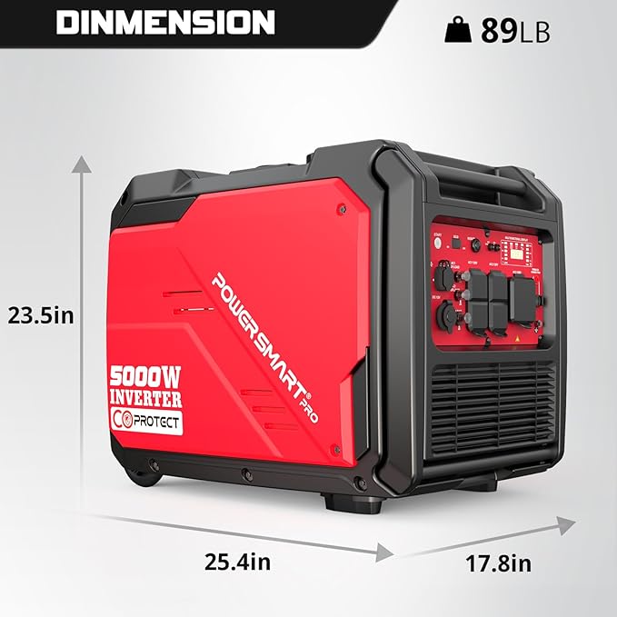 PowerSmart 5000-Watt Portable Inverter Generator - Image 7