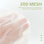 Quacc Nylon Fine Mesh Strainer Plastic Net Strainer 200 Mesh Kitchen Sieve - Image 4