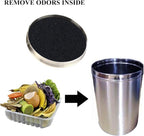7.25inch Kitchen Compost Bin Charcoal Filter Replacements, Compost Pail - Image 7