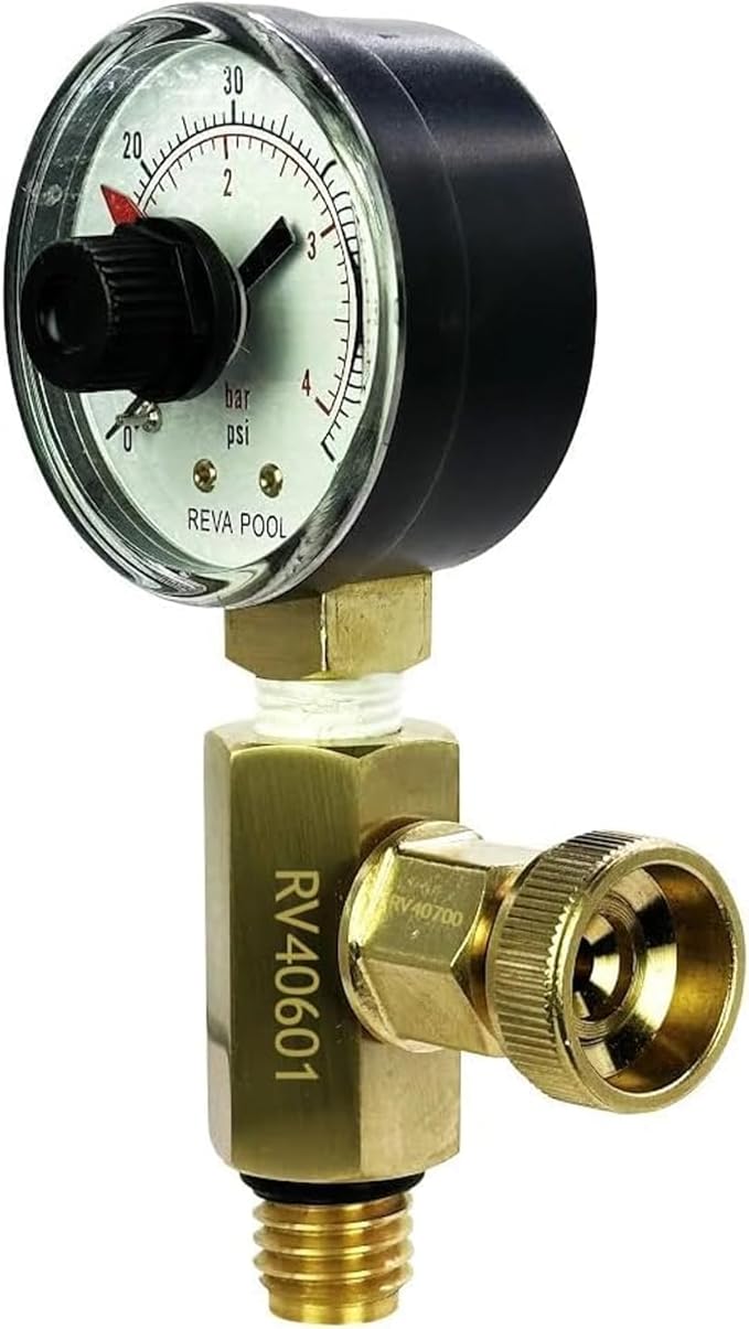 RV40601 Brass Replacement Air Relief Valve Adapter | Compatible by REVAPOOLProductsInc