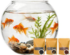 3-in-1 Low Maintenance Aquarium Filter Bio Media: Volcanic Rock, Natural Gravel by Unknown