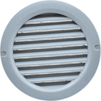 VENTS-US - 4" Round Light Grey Plastic Vent Cover - Image 3