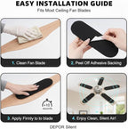 10-Pack Ceiling Fan Blade Filters - Image 6