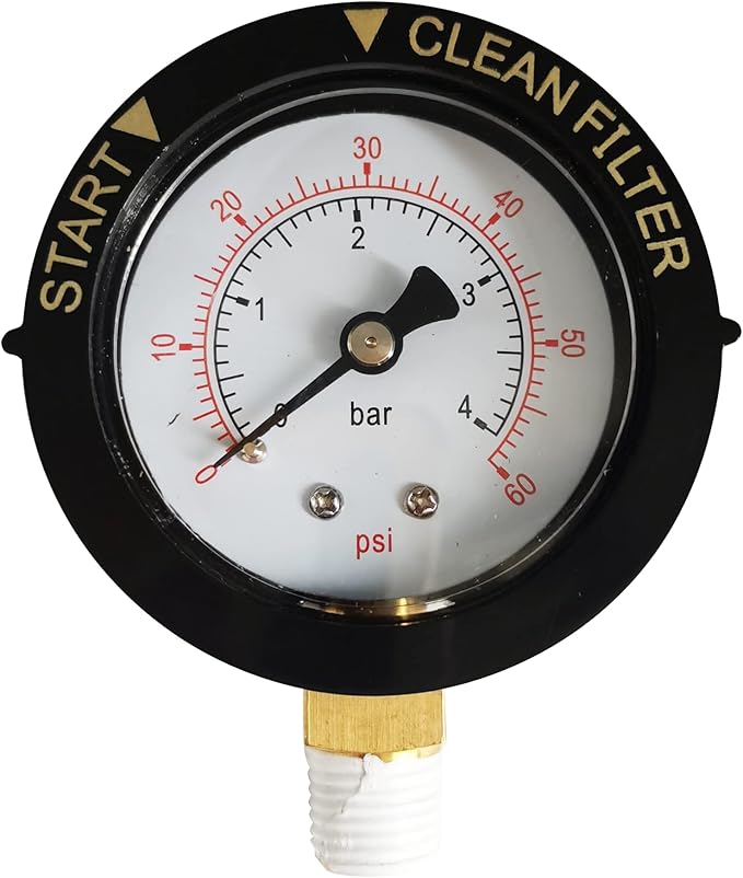 190058 Pressure Gauge Replacement Parts 0-60 PSI Compatible by Hahanfair