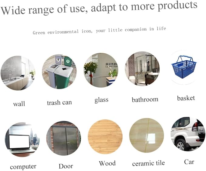 6 Sheets Self-Adhesive Garbage Classification Label Stickers - Image 6