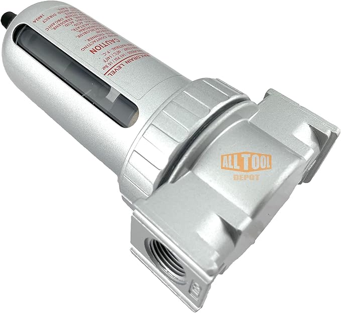 1/4" NPT MID FLOW Particulate Filter/Water Trap - Image 4