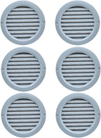 VENTS-US - 4" Round Plastic Light Gray Vent Cover - Compatible with a 4 Inch - Image 3