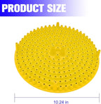 2PCS Car Wash Bucket Grit Trap Insert, 10.2" Vehicle Detailing Washing Filters - Image 2