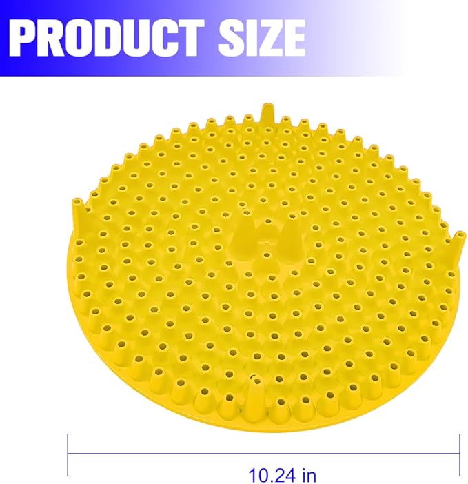 2PCS Car Wash Bucket Grit Trap Insert, 10.2" Vehicle Detailing Washing Filters - Image 2