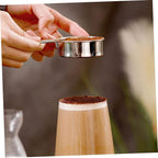 Healifty 2Pcs Stainless Steel Powder Sugar Sifter Baking Flour Sieve - Image 2