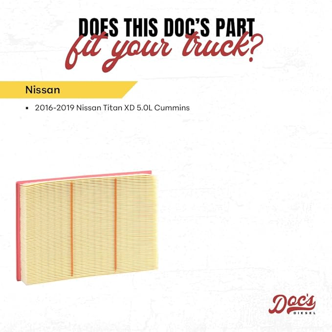Doc's Diesel Engine Air Filter DPA10564 | Compatible - Image 3