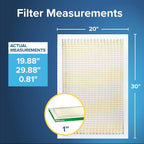 Filtrete 20x30x1 AC Furnace Air Filter, MERV 8, MPR 700, Tough on Pollen - Image 2