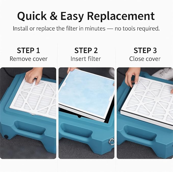2-in-1 HEPA Activated Carbon Filter Replacement - Image 8