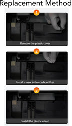 Walfront 2PCS 3D Printer Filter Replacement Activated Carbon Purifier Block - Image 3