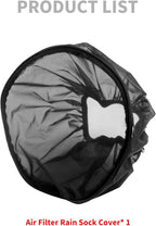 Air Filter Rain Sock Cover Dustproof Waterproof Air Filter Protective Cover Fit - Image 5