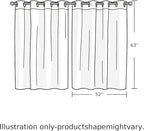2 Panel Kitchen Cafe Curtains, Desert Camel Sunlight Filtering Nature Air - Image 9