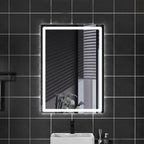 500 X800 mm Illuminated Backlit LED Bathroom Mirror, Wall Mounted Multifunction by JSLJDM