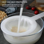Kitchen Ultra-Fine Nylon Mesh Strainer Plastic Sieve Fine Mesh Filter Spoon - Image 7