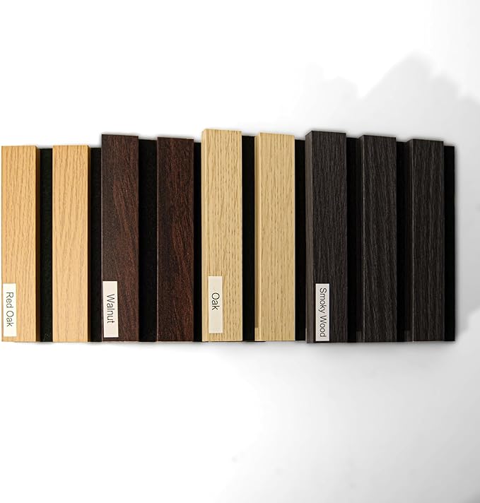 Wood Slat Wall Panel, 4 Pack Wood Panels - Image 4