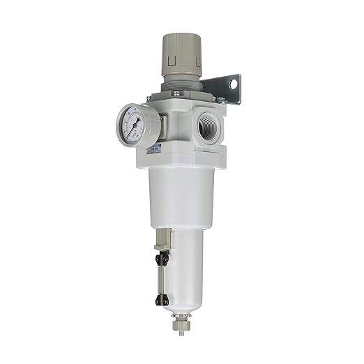 PneumaticPlus SAW600-N06BG-MEP Compressed Air Filter Regulator Piggyback Combo - Image 3