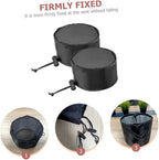 2pcs Grow Tent Accessories Oxford Cloth Grow Tent Vent Cover Elastic Band - Image 9