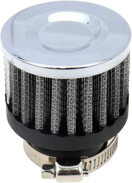 25mm Inlet Motorcycle Air Filter Replacement Cylindrical Intake Mesh Filter by AutomotiveAccessory