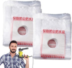Electric Hammer Dust Bag – Drill Dust Sealr, Hole Saw Catcher | 100PCS Fine - Image 6