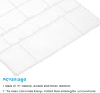 PATIKIL Air Conditioner Filter Replacement 332mm x 283mm, Plastic Air Filtering - Image 4