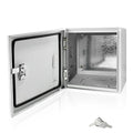 Electrical Box 12 x 12 x 6 Inch Indoor Outdoor Electrical Enclosure Box Steel by Fsehyue