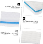 Luxshiny 10pcs Three-Layer Reusable Kitchen Sponge Scrubber Lightweight - Image 5