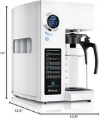 Bluevua RO100ROPOT-UV Reverse Osmosis System Countertop Water Filter - Image 7