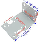 FDXGYH 2 Pcs Water Filter Housing Brackets Water Purifier RO Machine Metal - Image 2
