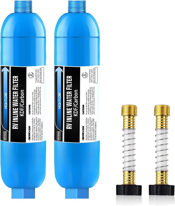 Lifefilter RV Inline Water Filter by Lifefilter