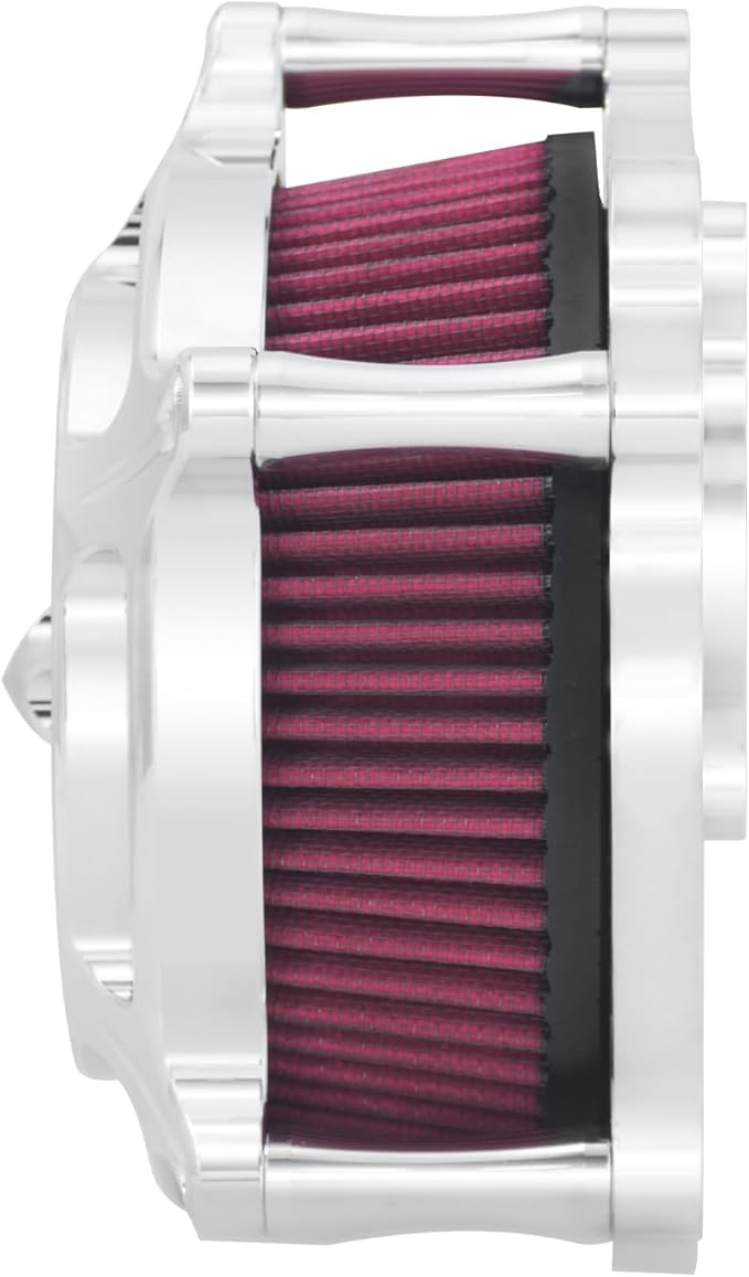 HDBUBALUS Motorcycle CNC Spike Air Cleaner Air Filter Intake System Filter - Image 9