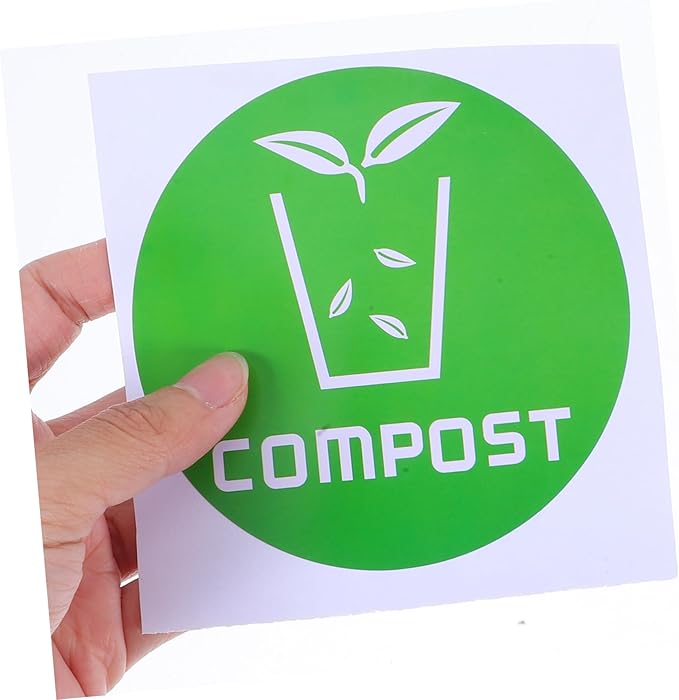 6pcs Decorative Waste Sorting Stickers - Image 4