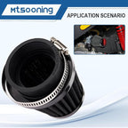 Mtsooning Universal Air Filter, 50mm Motorcycle Cone Intake Breather Cleaner - Image 4