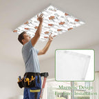 1 Pack Fluorescent Light Cover, Sand Camel Light Covers - Image 3