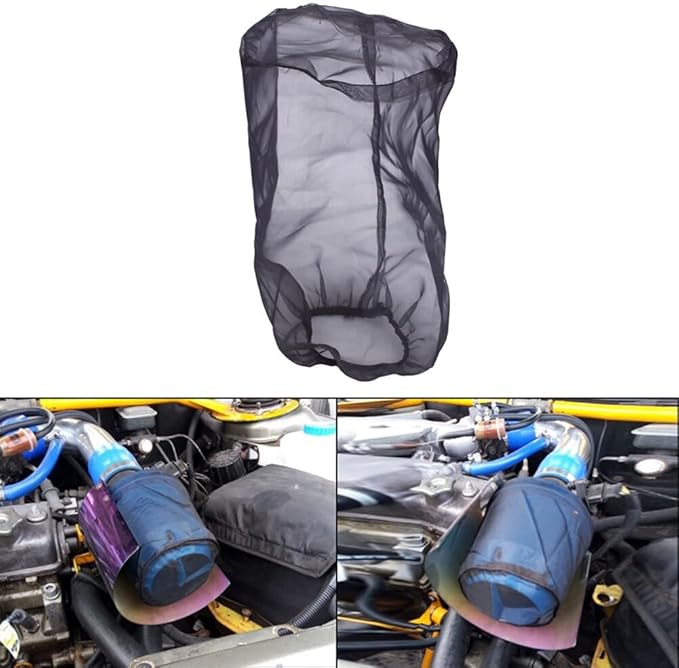Car Intake Filter Mesh Cover Polyester Cloth Oilproof and Dustproof Cover Cold - Image 5