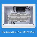 Pond Aerator Weatherproof Outdoor Cabinet, 20.8”×16.9”×20.8” - Image 3