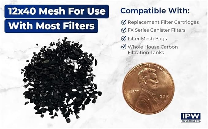 IPW Industries Inc, Water Filter Granular Activated Carbon - Image 4