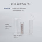 10kDa Ultra Centrifugal Filter Unit, Regenerated Cellulose RC Membrane - Image 3
