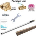 Lucstar Radiator Cleaning Wand & Car A/C Condenser Cleaner, Engine Cabin Air - Image 9