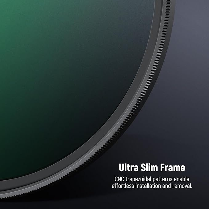 NEEWER 52mm Black Diffusion 1/8 Filter Soft Dreamy Cinematic Effect Filter - Image 7