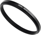 55mm to 52mm Step-Down Ring Filter Adapter, Metal Ring Step-Down Rings Adapter by BETUYESS