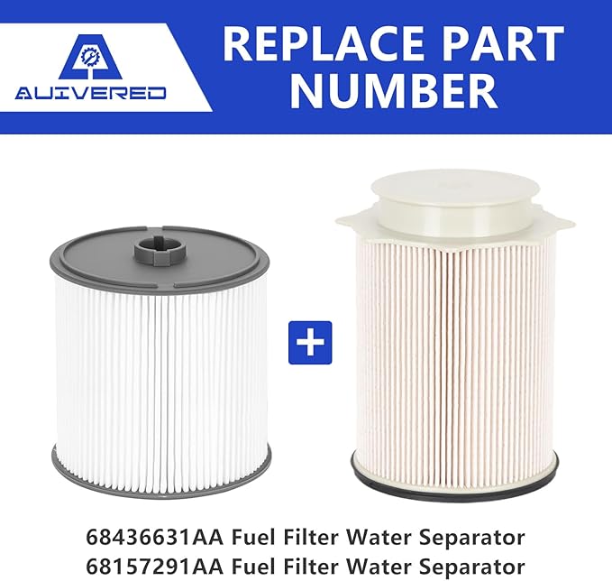 68436631AA and 68157291AA Fuel Filter Water Separator - Image 2