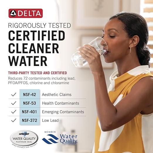 Delta Clarifi Advanced 2 Stage Under Sink Water Filter System, Water Filter - Image 2