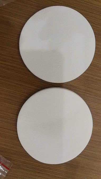12 Synthetic Filter Discs 90mm for a Buchner Funnel and Cut Them fit"Wide - Image 2